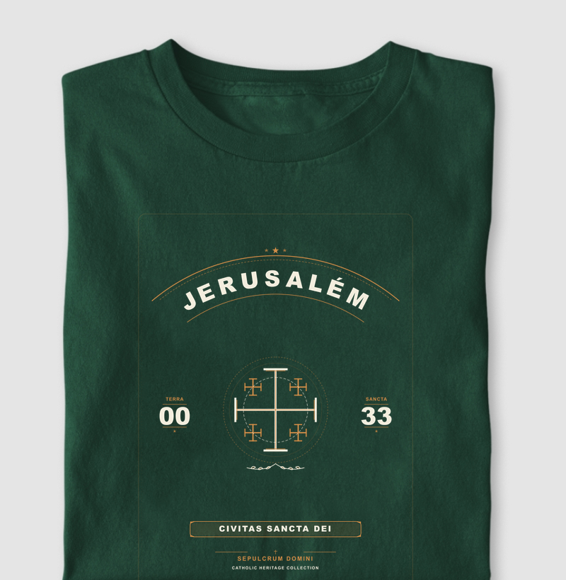 Camiseta Jerusalém (Terra Sancta)