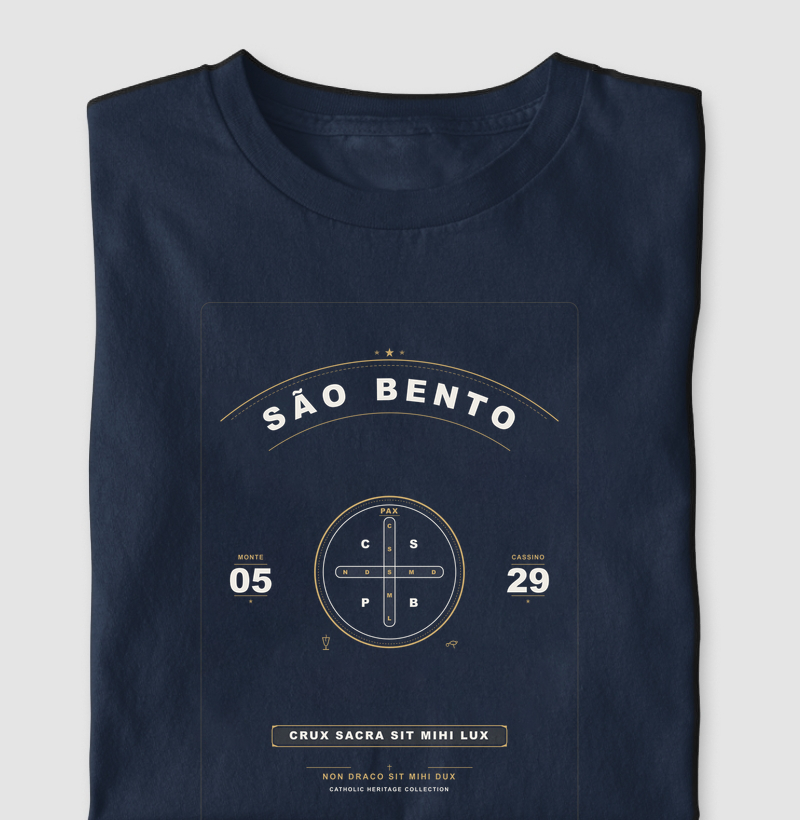 Camiseta São Bento (Monte Cassino)